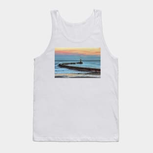 Roker Pier and Lighthouse Sunderland Tank Top